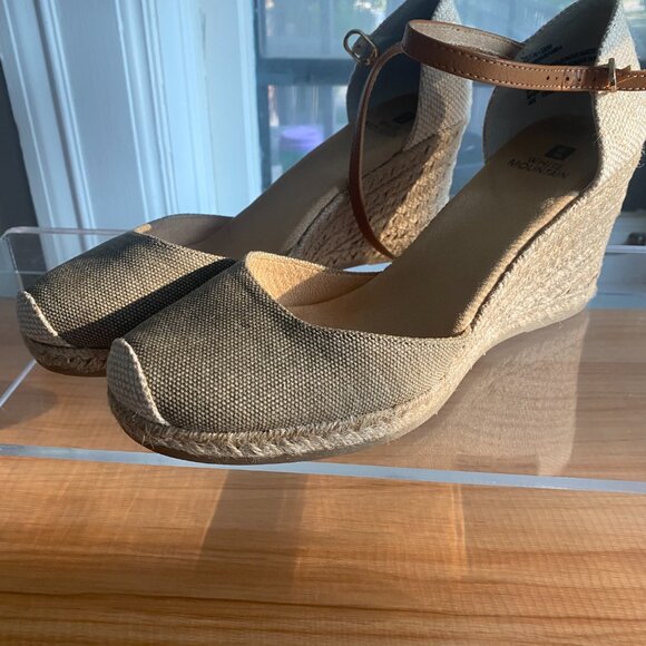 WHITE MOUNTAIN Mamba Espadrille Wedge Sandal | Size 9.5 - Picture 5 of 10